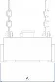 EMGP series - Electroimanes para acero redondo